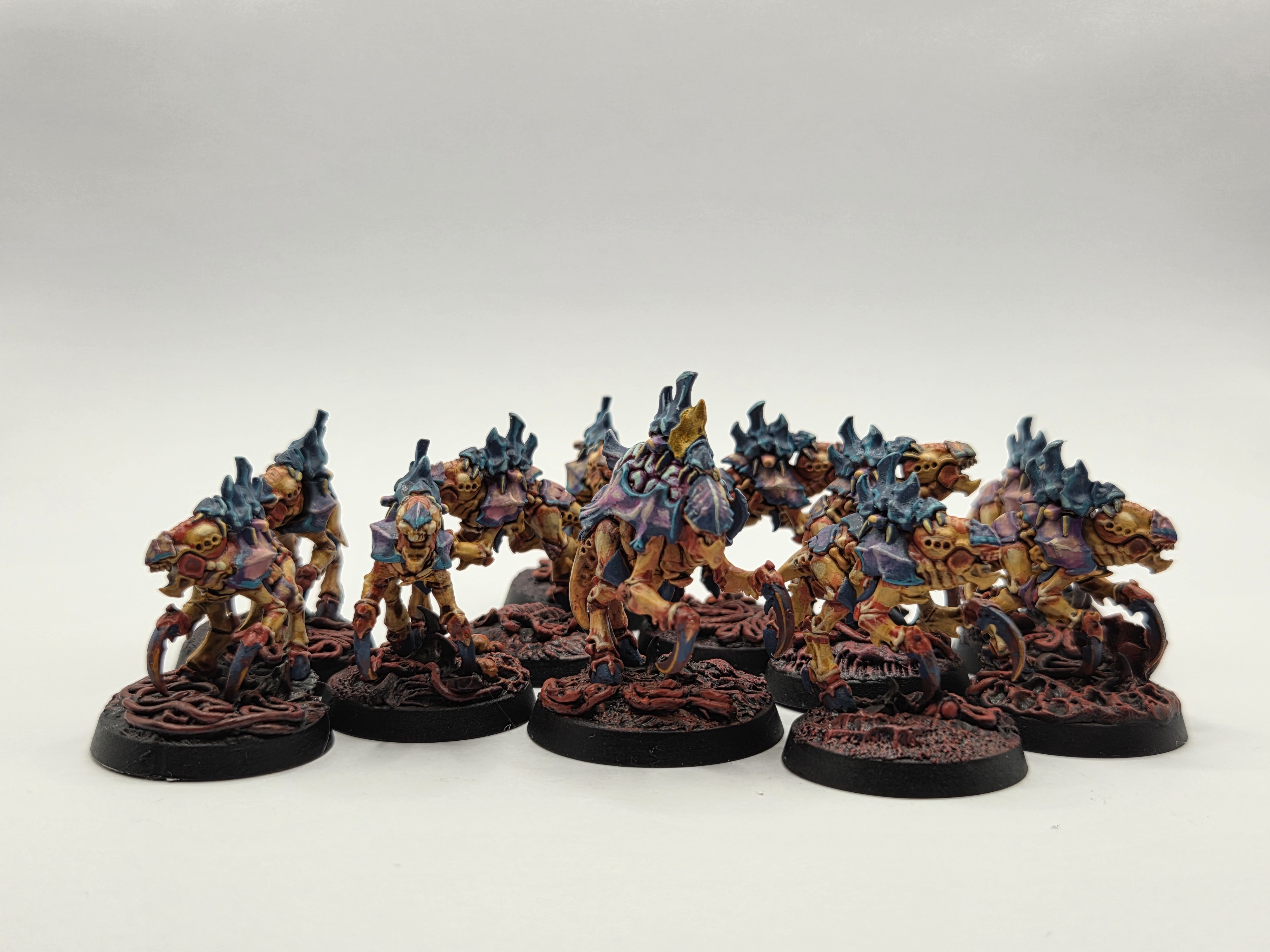 Neurogaunts - Warhammer 40K miniature painted to Premium quality